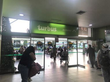 Turbusのバスターミナル
