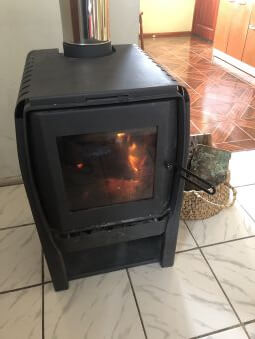 Terra Patagonicaの暖炉